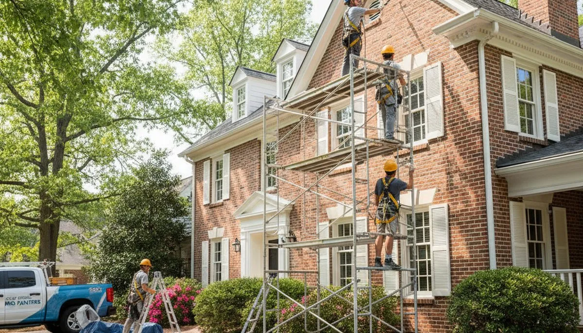 Durham, NC painting contractors providing residential and commercial interior and exterior painting services
