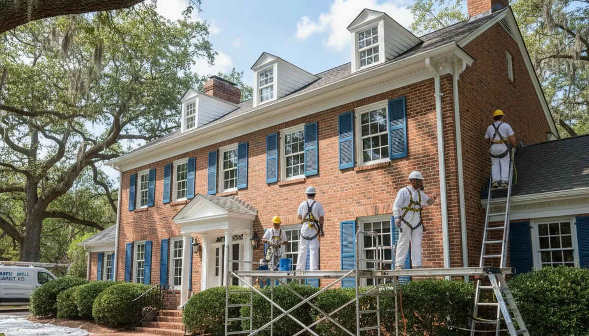 Durham, NC painting contractors providing professional interior and exterior painting services