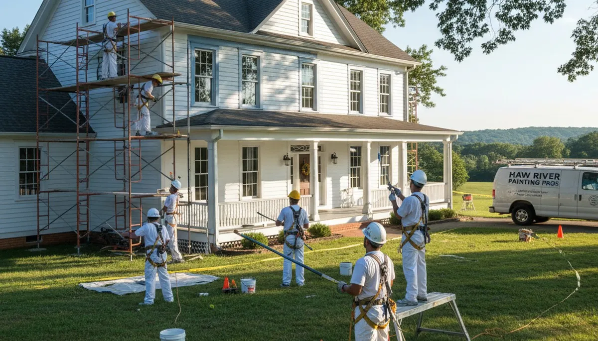 Professional painters serving Durham, NC for interior and exterior residential painting services