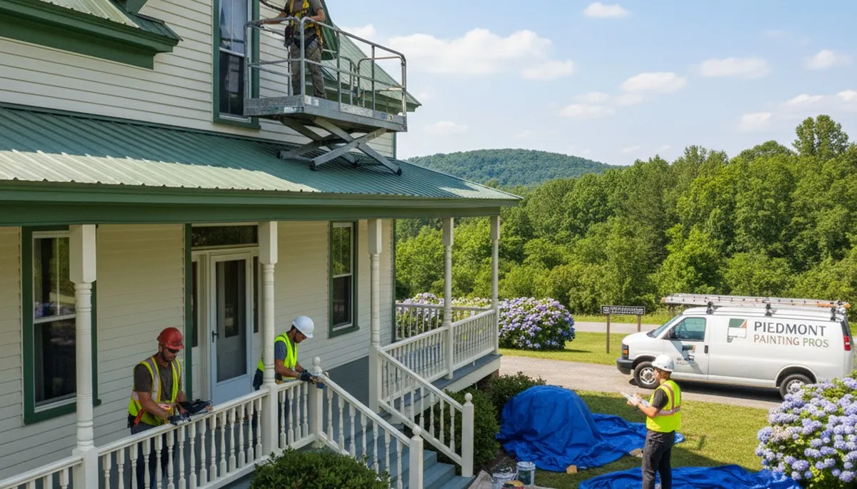 Durham NC painters delivering professional interior and exterior painting services