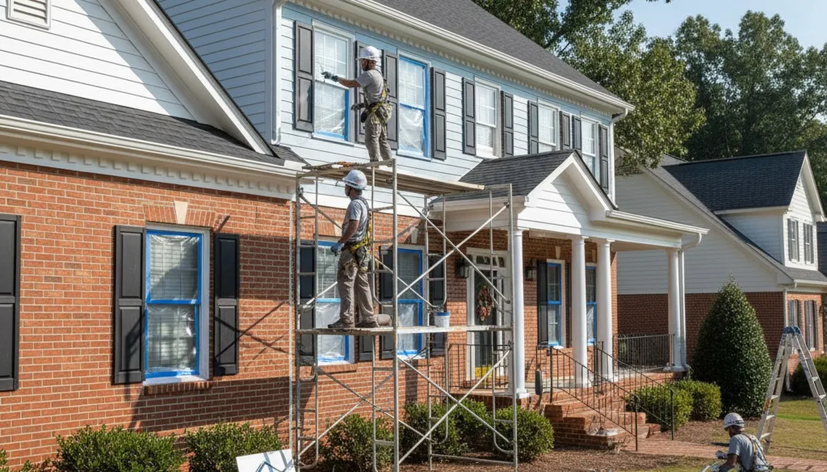 Professional painters serving Durham, NC for interior and exterior home painting services