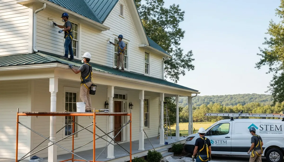 Durham, NC painting company offering professional interior and exterior painting services