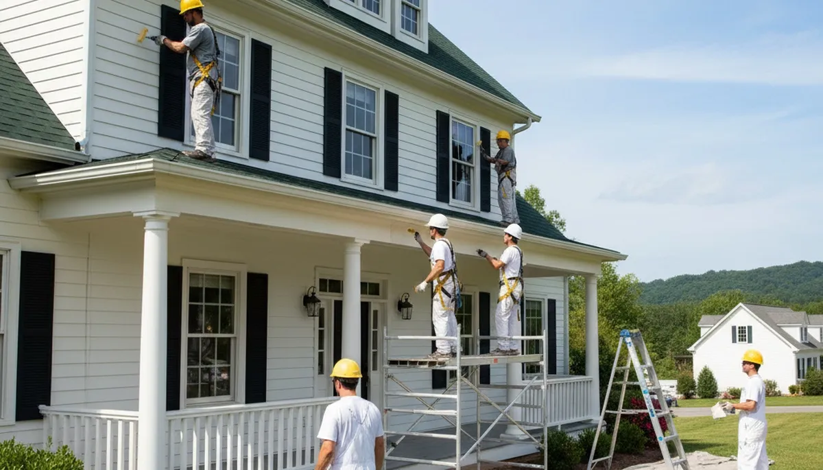 Professional painters in Durham, NC providing residential and commercial painting services