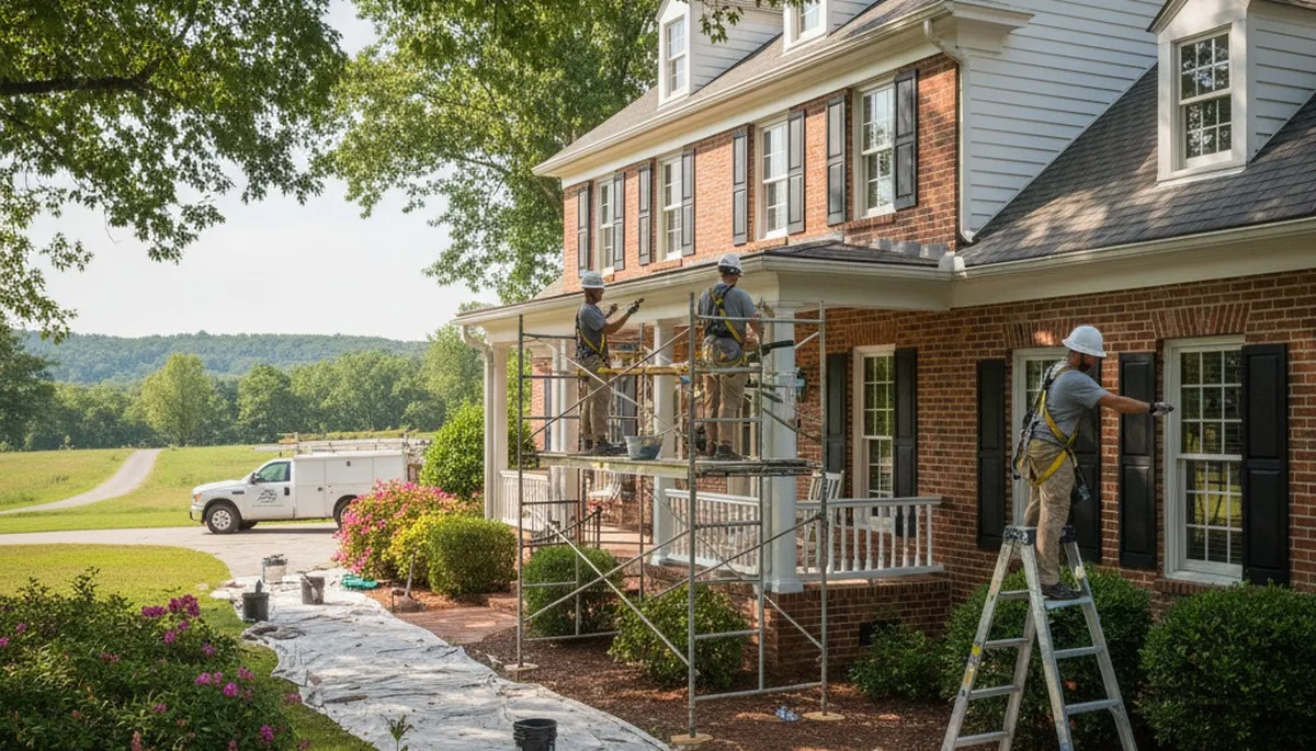 Durham, NC painters providing professional interior and exterior painting services